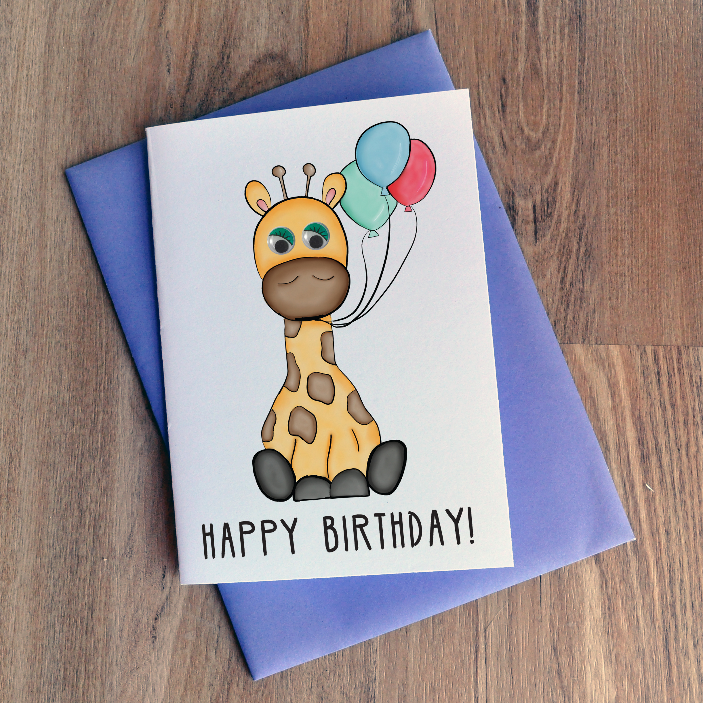 Happy Birthday Googly Eyes Birthday Cards Funny Animals 