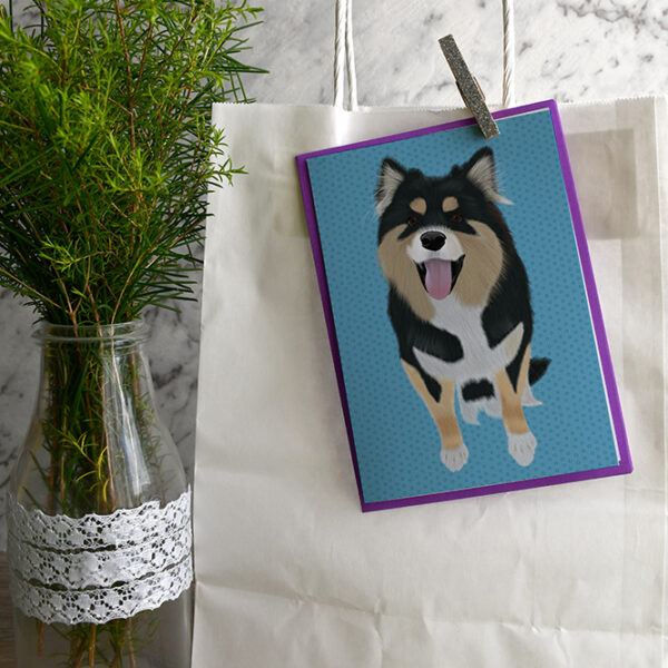 Lapphund Zoey Blue General Card 4