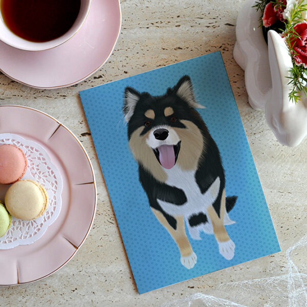 Lapphund Zoey Blue General Card 5