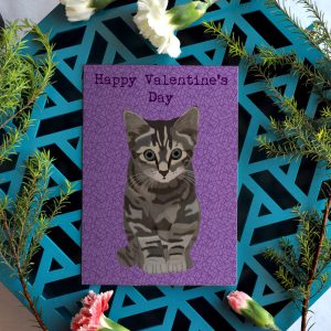 Tabby Cat Valentine